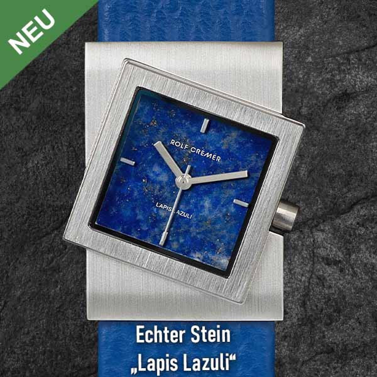 ROLF CREMER Damen - Armbanduhr TURN-S Stone Lapislazuli 507785